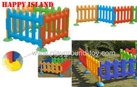 самый лучший Счастливая спортивная площадка острова ягнится игрушки цвета загородки 4 детей пластичного доступного для продажи